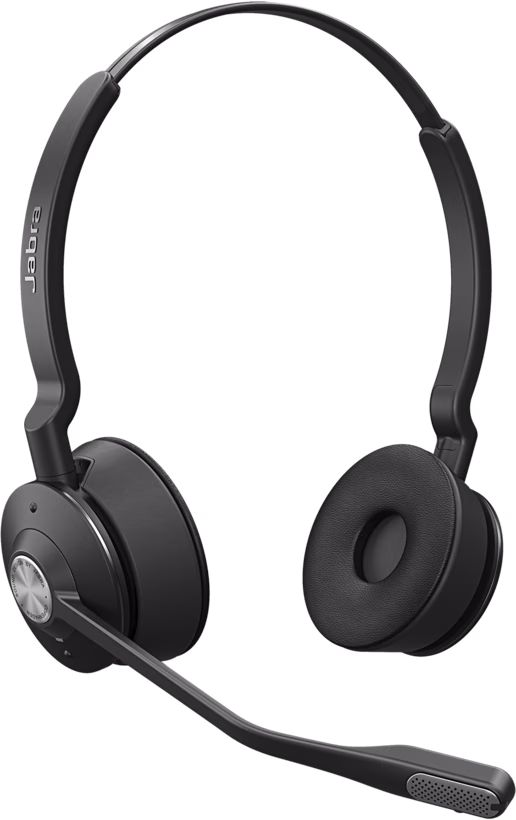 Jabra Engage 65 Stereo Headset, 13 Hours Talk Time, Connect To Two Devices, Noise Canceling Microphone, Double Auricle, Black | 9559-553-111 thumbnail 6