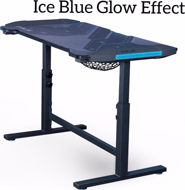 E-Blue Gaming Desk - EGT574 | 3 Level Height Adjustable (1130x595x740 mm) - Medium image