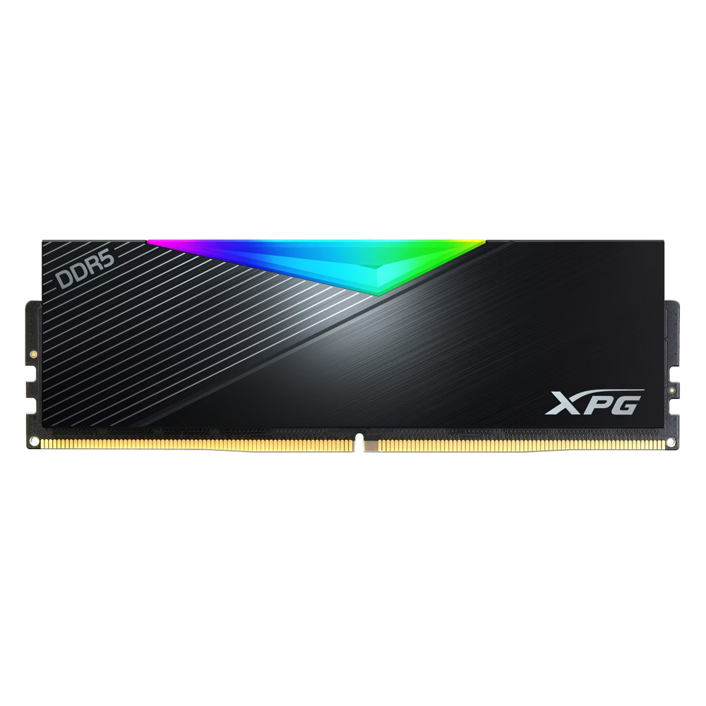 ADATA XPG Lancer 16GB DDR5 ECC Desktop Memory with Heatsink, 7200 MHz, CL34-46-46, Intel XMP, Memory Voltage, Black | AX5U7200C3416G-CLARBK thumbnail 2