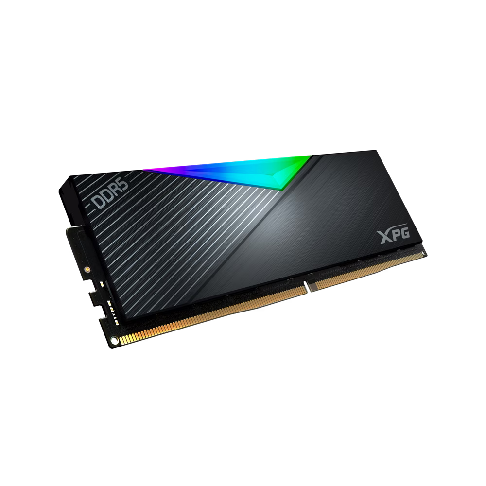 ADATA XPG Lancer 16GB DDR5 ECC Desktop Memory with Heatsink, 7200 MHz, CL34-46-46, Intel XMP, Memory Voltage, Black | AX5U7200C3416G-CLARBK image