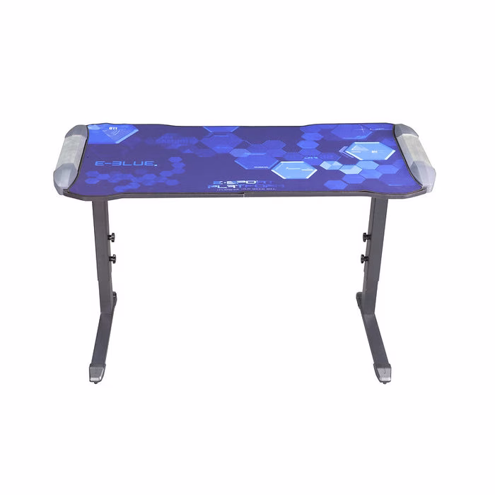 E-BLUE EGT574-S 1.13m SMART RGB & HEIGHT ADJUSTABLE & GLOWING GAMING DESK thumbnail 3