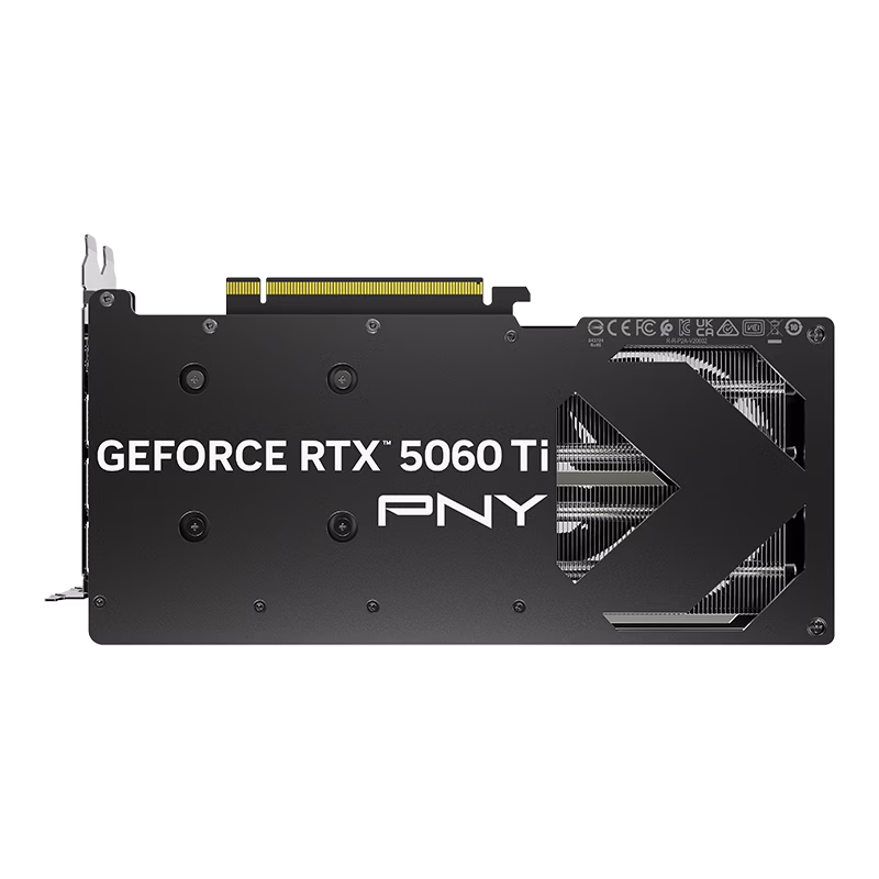 PNY GeForce RTX 5060 Ti 16GB Dual Fan 16GB DDR7 Graphics Card GPU, 4608 CUDA Cores, Blackwell Architecture | VCG5060T16DFXPB1 thumbnail 10