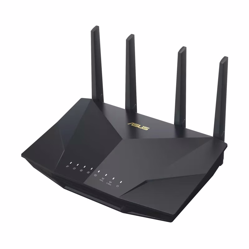  ASUS RT-AX5400 Dual Band WiFi 6 Extendable Router, Up to 5,400 Mbps Speed, Built-in VPN, AiProtection Pro Network Security, Parental Control, Instant Guard, AiMesh-Compatible, Black | 90IG0860-MO9B00 thumbnail 5