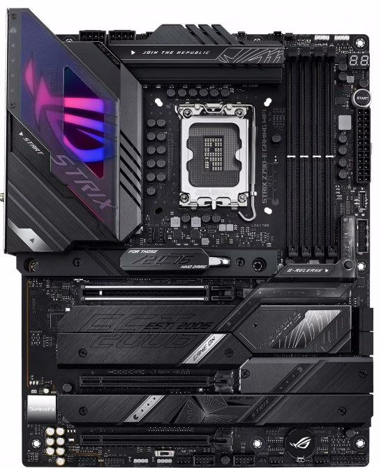 Asus Rog Strix Z790-E Gaming Wifi ATX DDR5 Motherboard, LGA 1700 Socket, Z790 Chipset, 2.5G LAN, Wifi 6E, Max 128GB Memory, 4x SATA 6Gb/s, 5x M.2 Slot, PCIe 5.0, Armoury Crate | 90MB1CL0-M0EAY0 thumbnail 5