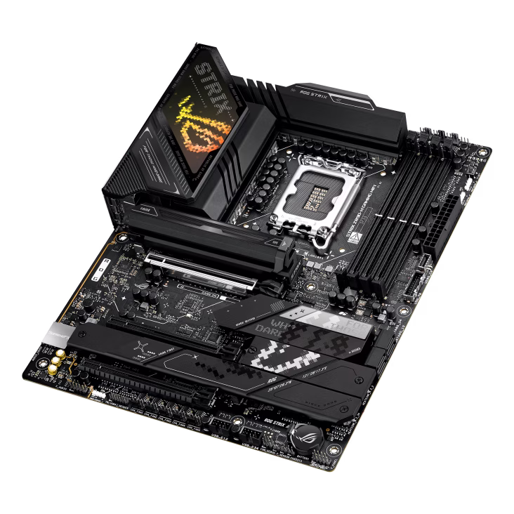 ASUS ROG STRIX Z890-H GAMING WIFI  ATX Motherboard, Intel Socket LGA1851, 4x DIMM slots, max. 256GB, DDR5, 4x M.2 slots and 4 x SATA 6Gb/s ports, Pcie 5.0, GEN 5, Wi-Fi 7, Bluetooth v5.4, Black | 90MB1K20-M0EAY0 thumbnail 7
