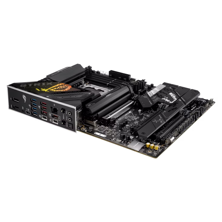 ASUS ROG STRIX Z890-H GAMING WIFI  ATX Motherboard, Intel Socket LGA1851, 4x DIMM slots, max. 256GB, DDR5, 4x M.2 slots and 4 x SATA 6Gb/s ports, Pcie 5.0, GEN 5, Wi-Fi 7, Bluetooth v5.4, Black | 90MB1K20-M0EAY0 thumbnail 9