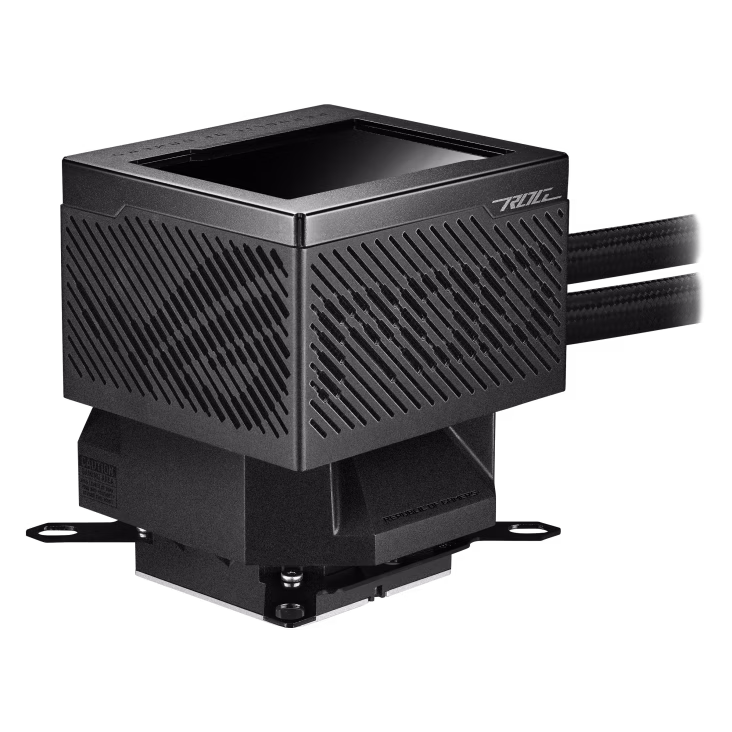 ASUS ROG RYUJIN III 360 AIO Liquid CPU Cooler with 3.5" LCD Display, 3x Noctua 2000 RPM 120mm PWM Fans, Asetek 8th Gen Pump, 400 mm Tube, Pump Embedded Fan, 71.6 CFM Airflow, Black | 90RC00L0-M0UAY0 thumbnail 5