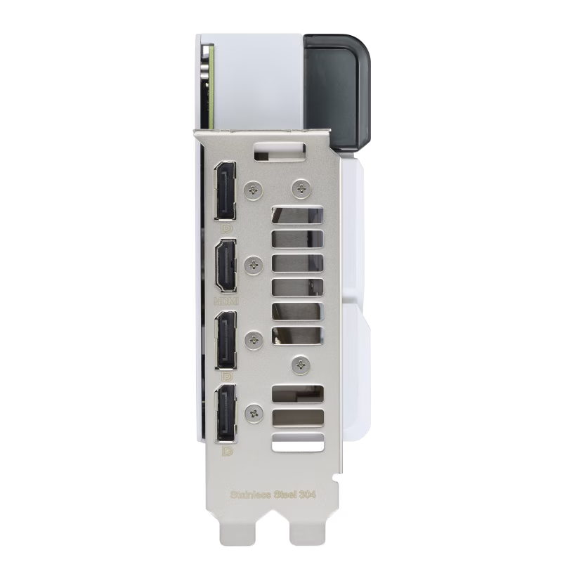 ASUS Dual GeForce RTX 4070 SUPER White OC Edition 12GB GDDR6X Graphic card, 192-bit, 7168 CUDA Cores, PCI E 4.0, 2550 MHz (Boost Clock), 2 Year Warranty | 90YV0K84-M0NA00 image