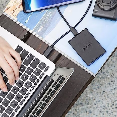 Transcend 1TB USB 3.1 Gen 2 USB Type-C ESD270C Portable SSD Solid State Drive TS1TESD270C thumbnail 6