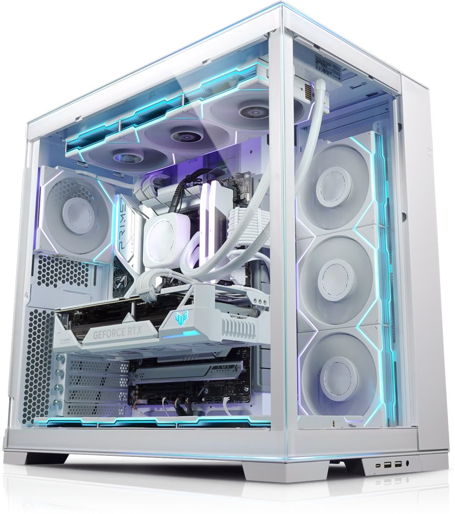 White Edition Gaming & Creator PC | Core Ultra 9 285K | RTX 5070 Ti 16GB | 32GB DDR5 | 2TB Gen 5 NVMe – Buy Online