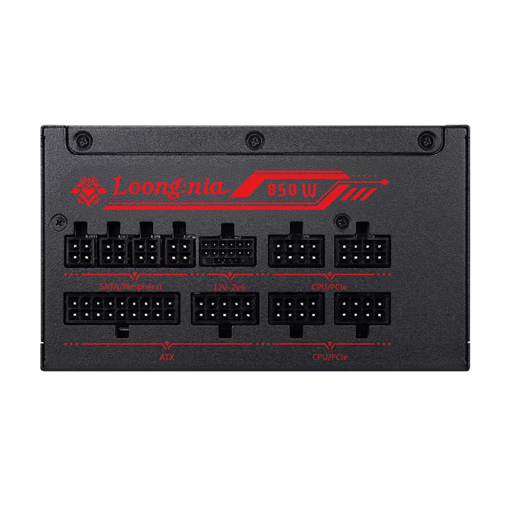 MSI A850GLS MLG Edition, Fully Modular Compact Gaming 850W Power Supply, 80+ Gold, ATX 3.1 & PCIe 5.1 Ready, Native Dual-Color 12V-2x6 Cable, Low-Noise, Embossed Jacket Cables, 10 Year Warranty thumbnail 3