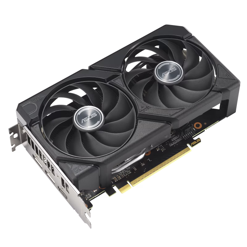 ASUS Dual Radeon RX 9060 XT 16GB GDDR6 Graphics Cards, 20 Gbps​, 2.5 Slot Design, Axial-Tech Fans, Dual BIOS | 90YV0LG2-M0NA00 thumbnail 6