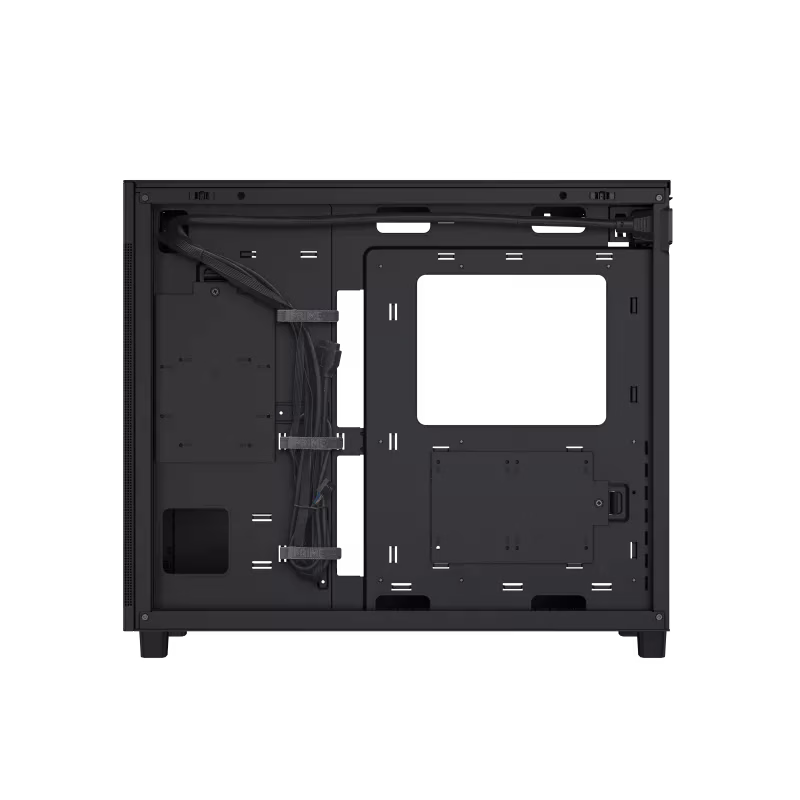 ASUS Prime AP303 Tempered Glass Edition, The Ultimate Compact 45-Liter ATX Gaming Chassis, Supporting 360mm GPUs and Radiators, Full-Size ATX PSUs, Front Panel USB Type-C Connectivity, AP303/BK/TG, Black | 90DC00V0-B39010 thumbnail 6