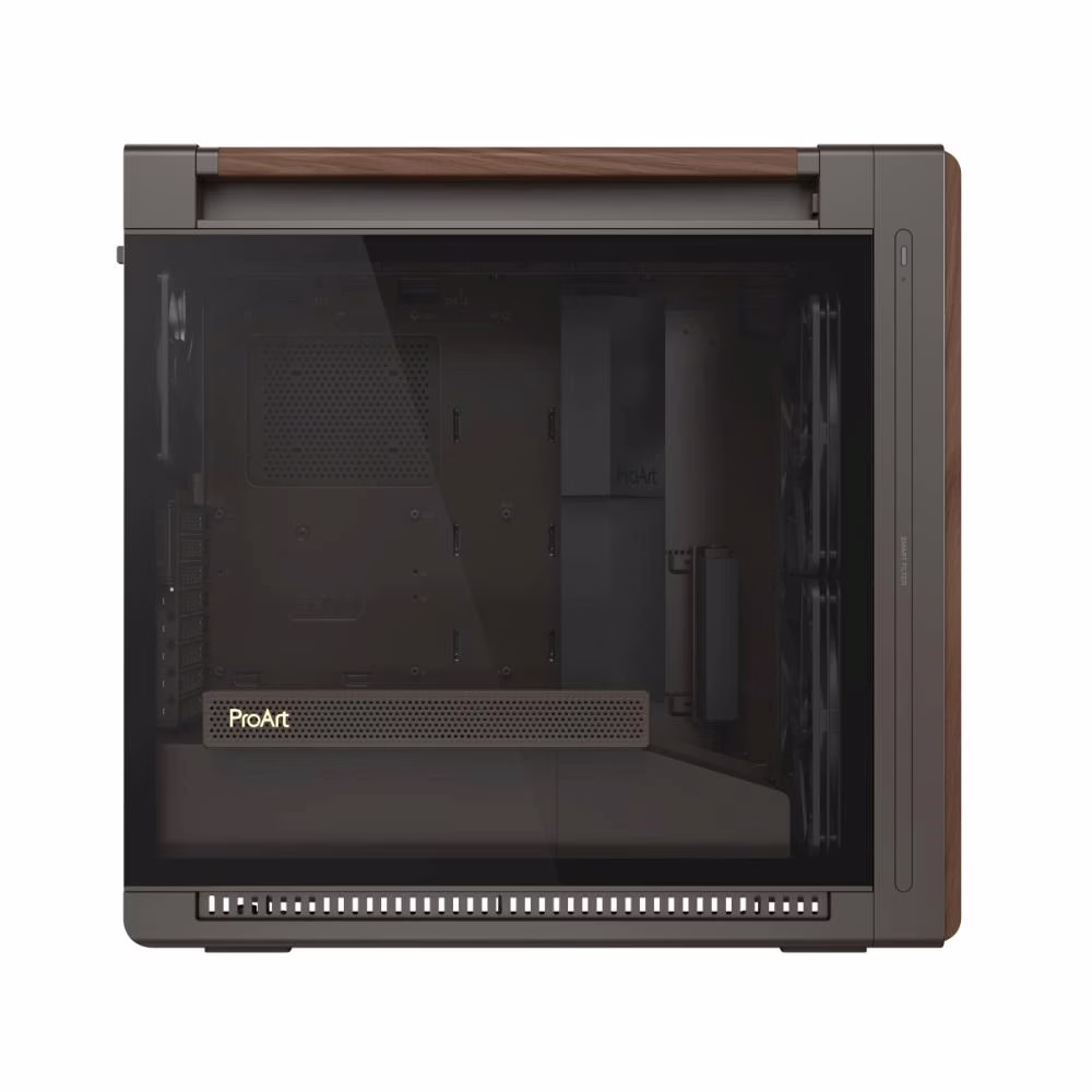 ASUS ProArt PA602 Wood Edition E-ATX Creative Professional Case,Walnut Wood & Retro Brown | 90DC00J8-B09000 thumbnail 8