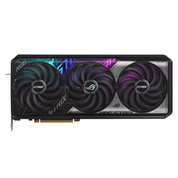 ASUS ROG Strix NVIDIA GeForce RTX 5070 Ti 16GB GDDR7 OC Edition Graphics Card, 256-bit, 28 Gbps, 8960 CUDA Core, 1492 AI TOPS, Blackwell architecture and DLSS 4 |  90YV0M90-M0NA00 thumbnail 4