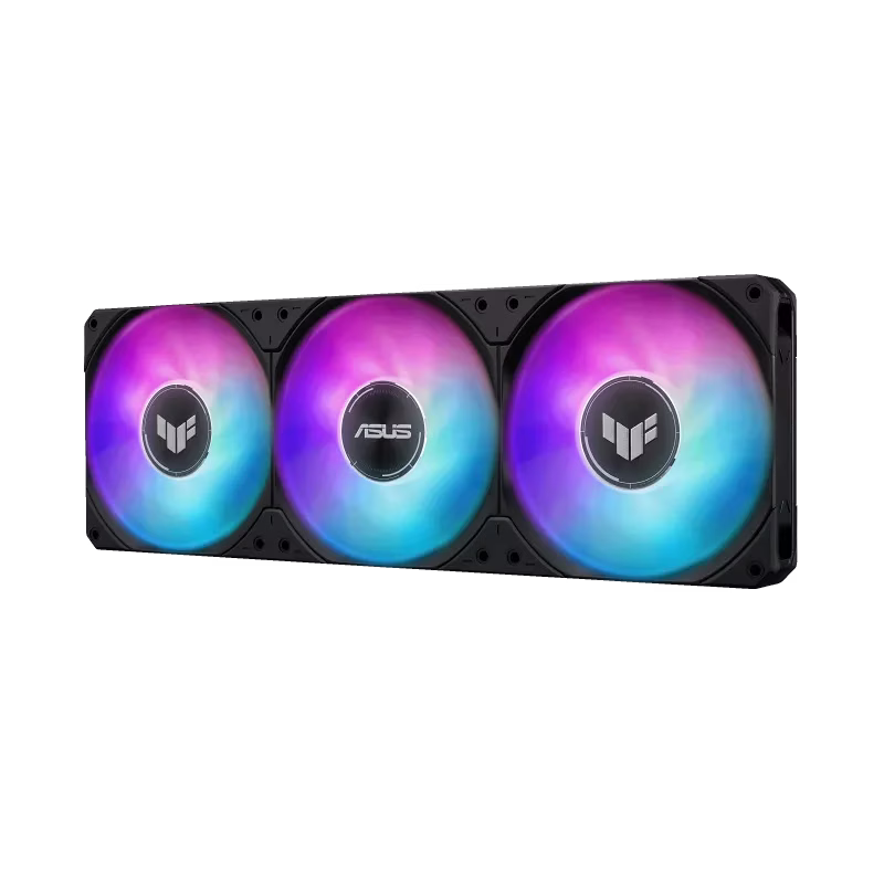 ASUS TUF Gaming LC III 360 ARGB LCD AIO Liquid Cooler, 2.8" Full Color IPS LCD, Custom Animated GIFs or Live Monitoring, 650 - 2600 ± 10% RPM Speed, 3.82 mmH2O Pressure, 90.78 CFM Air Flow | 90RC01A1-B0EAY0 thumbnail 4