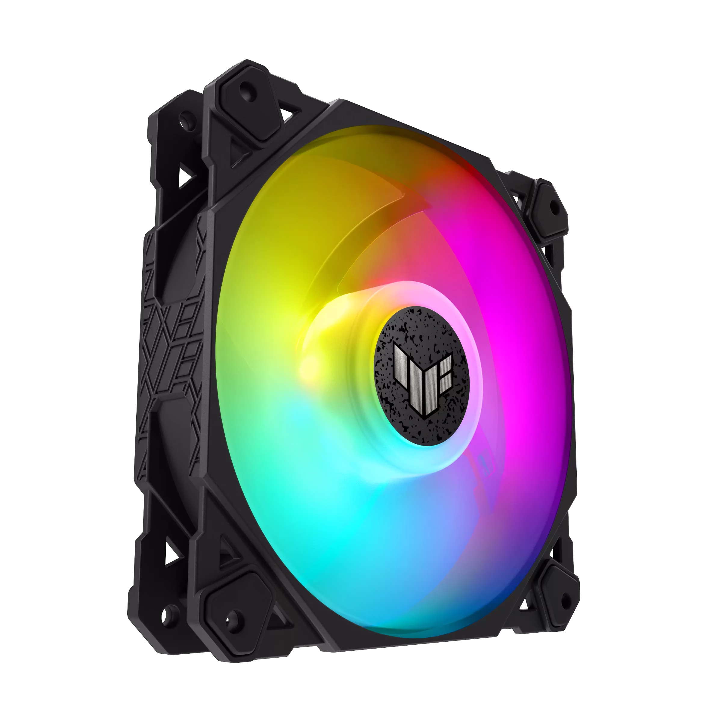 ASUS TUF Gaming TF120 Black Single Pack ARGB Case Fan, 1900 rpm,  AURA Sync | 90DA0030-B09000 thumbnail 2