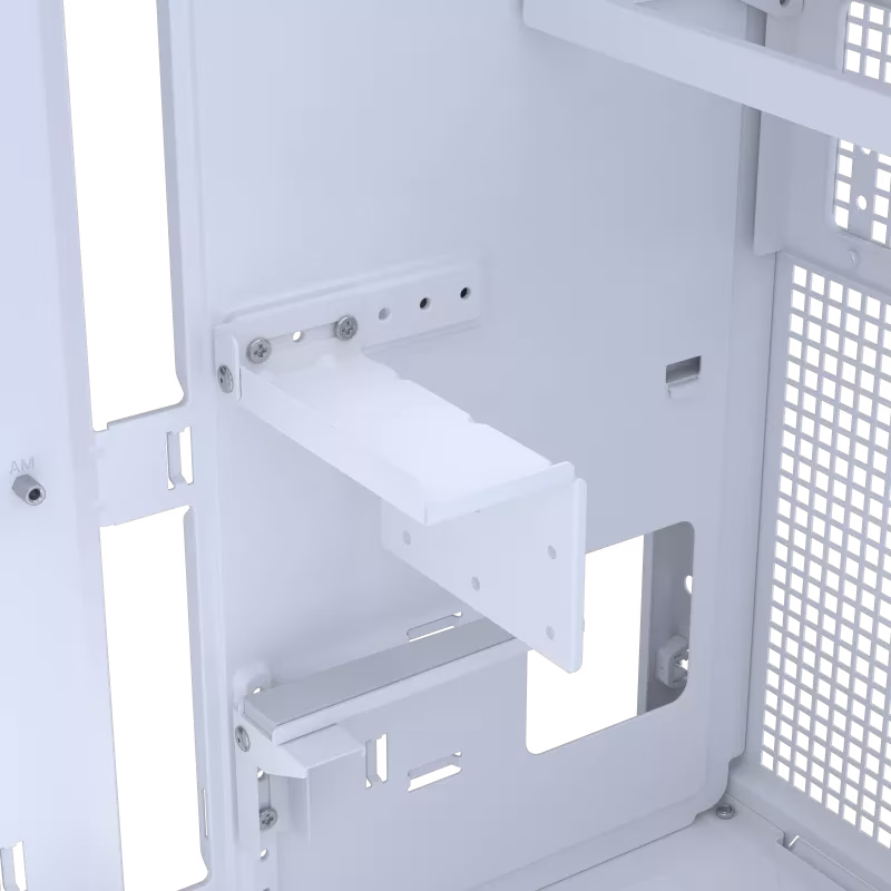 ASUS Prime AP303 - Tempered Glass Panel Compact 44-liter ATX White Gaming Case, Graphics cards up to 360mm, 360mm radiators, ATX PSUs, Front Panel USB Type-C Support | 90DC00V0-B39010 thumbnail 12