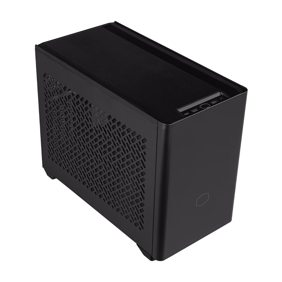 Cooler Master MasterBox NR200P V2 Mini-ITX Black Computer Case, Tempered Glass, 1x Pre-installed Fan, Supports upto Motherboard Mini-ITX, Radiator 280mm, Power Supply SFX-L, Type C, USB 3.2 Gen 1 |  NR200PV2-KCNN-S00 thumbnail 3