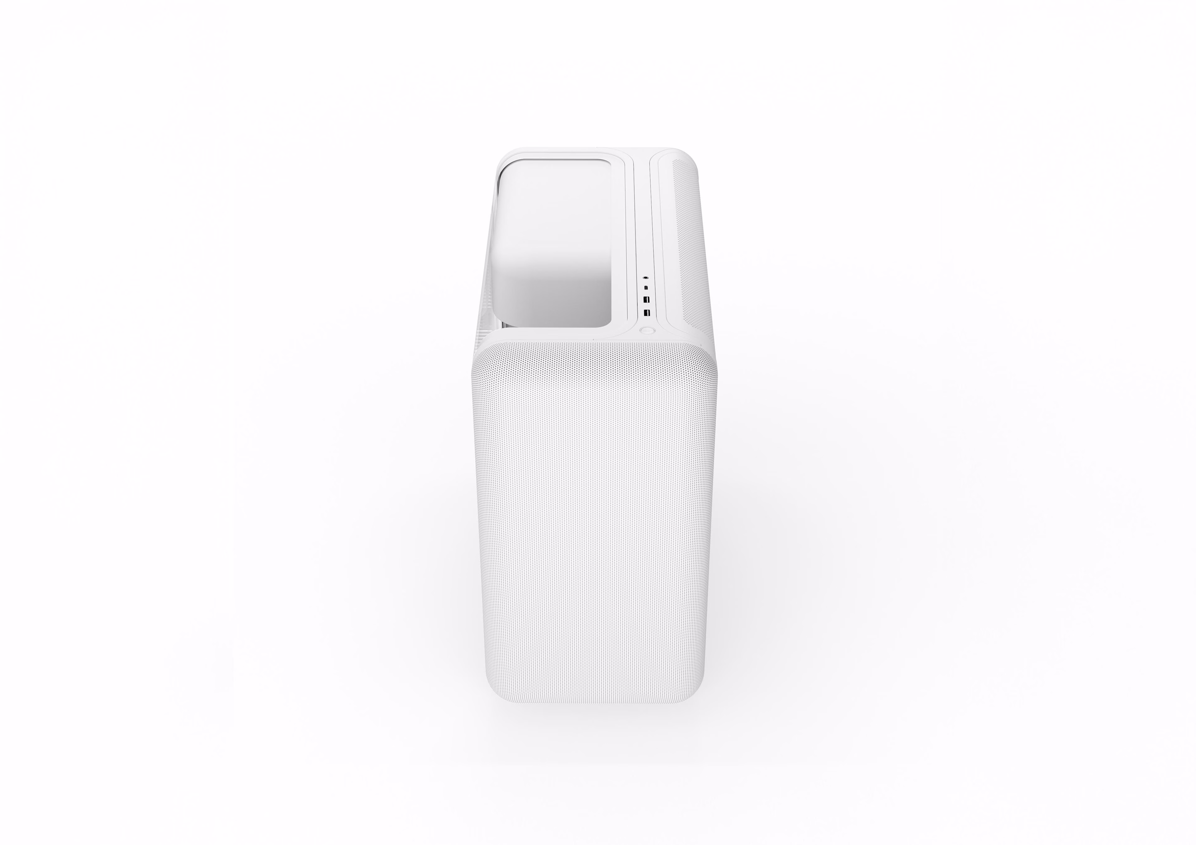 Hyte X50 Mid-Tower Case, Snow White, 63L Volume, Laminated Acoustic Glass Panel, Dual 360mm Radiator Support | CS-HYTE-X50G-WW thumbnail 3