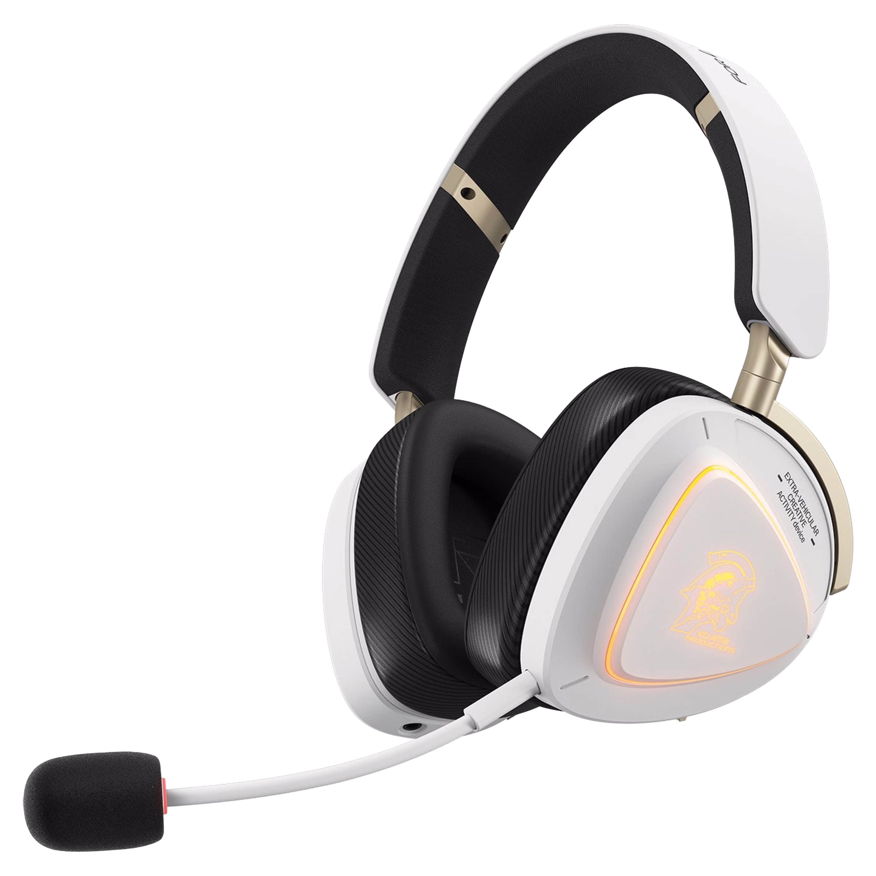 ASUS ROG A703 Delta II Kojima Productions Edition Tri-Mode Wireless Gaming Headset, White | 90YH04C0-BHUA10 – Buy Online