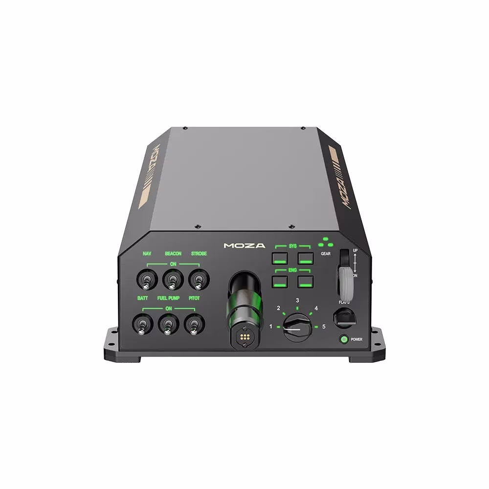 MOZA AS011 AY210 Force Feedback Yoke Base, 9Nm Torque, 210N Push Force, 150mm Travel thumbnail 4