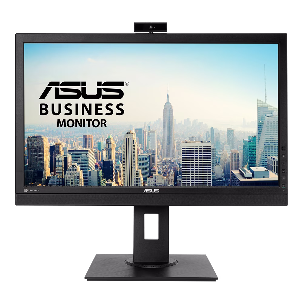 ASUS BE24DQLB Video Conferencing Monitor - 23.8 inch, Full HD, IPS, Full HD Webcam, Mic Array, Stereo Speakers, Mini-PC Mount Kit, Ergonomic Design |  90LM03W1-B01310 – Buy Online