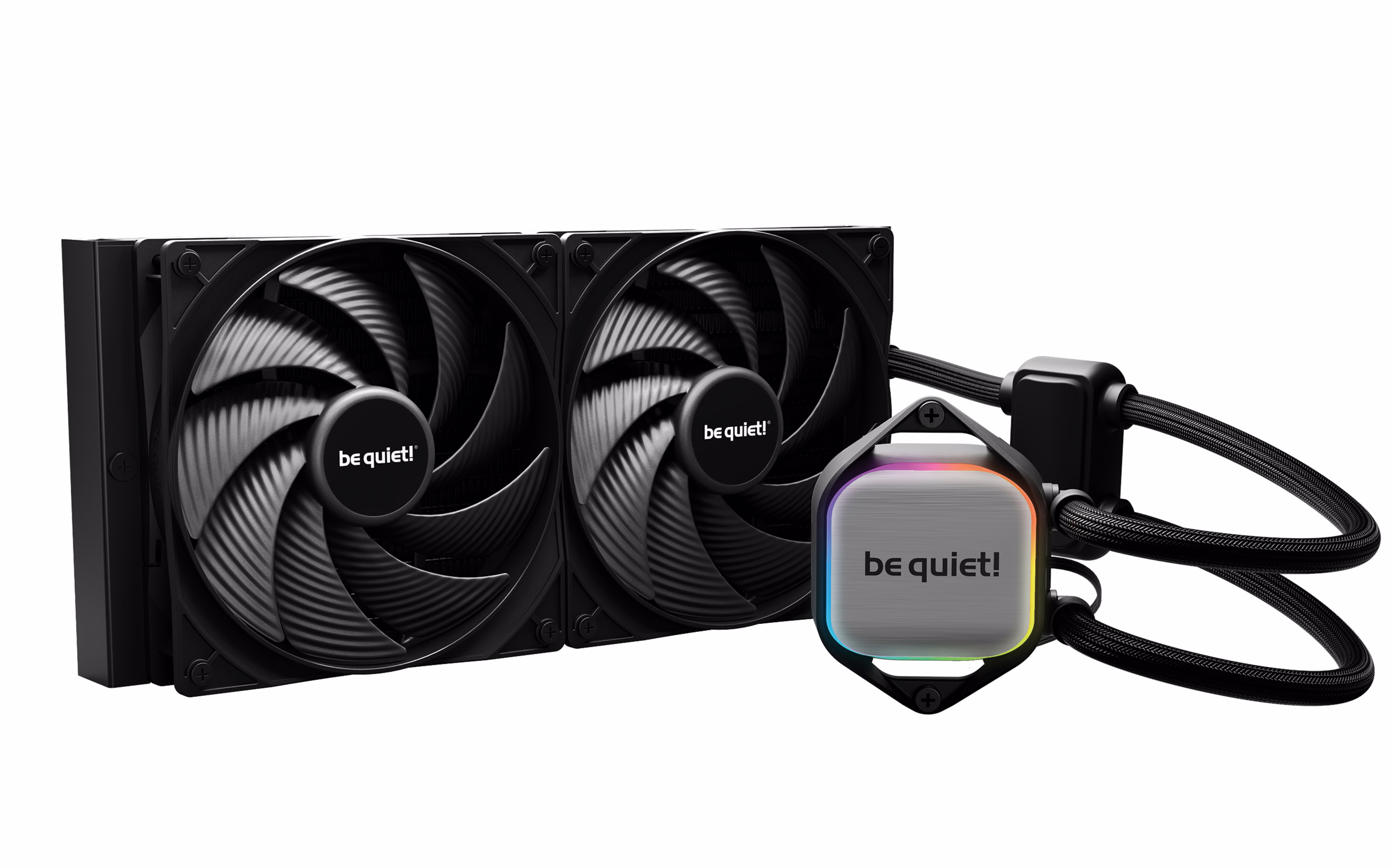 be quiet! Pure Loop 2 280mm AIO Liquid CPU Cooler, Dual Pure Wings Fans, ARGB Block, Doubly Decoupled PWM Pump, Refillable Design | BW018 – Buy Online