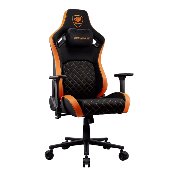 Cougar Defensor F Gaming Chair, Woven Fabric, 4D Folding Armrests, Backrest Pocket, Piston Lift Height Adjustment | 3MDFFORB.0001 thumbnail 6