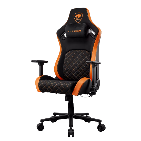 Cougar Defensor F Gaming Chair, Woven Fabric, 4D Folding Armrests, Backrest Pocket, Piston Lift Height Adjustment | 3MDFFORB.0001 thumbnail 5