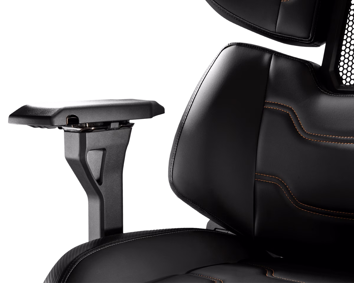 COUGAR Terminator Gaming Chair, Hyper-Dura Leatherette, 4D Armrests, 150° Recline, PAFRP Frame, Max Size Ergonomic High-Back Design | 3MTERNXB.0001 thumbnail 7