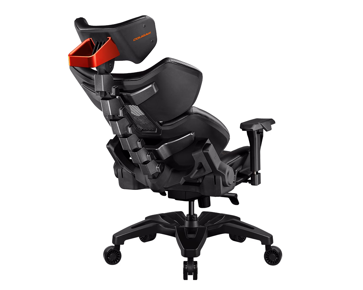COUGAR Terminator Gaming Chair, Hyper-Dura Leatherette, 4D Armrests, 150° Recline, PAFRP Frame, Max Size Ergonomic High-Back Design | 3MTERNXB.0001 thumbnail 4