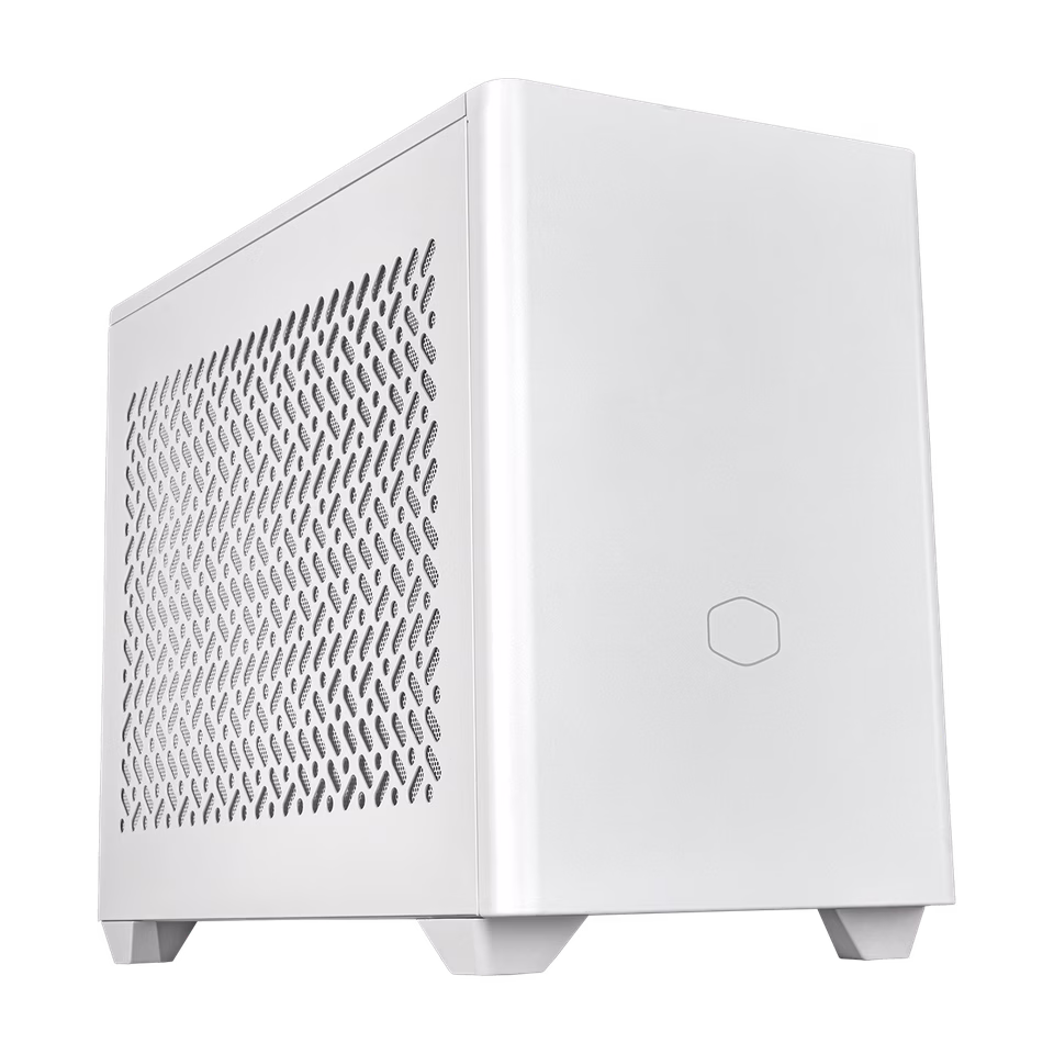 Cooler Master MasterBox NR200P V2 Mini-ITX White Computer Case, Tempered Glass, 1x Pre-installed Fan, Supports upto Motherboard Mini-ITX, Radiator 280mm, Power Supply SFX-L, Type C, USB 3.2 Gen 1 | NR200PV2-WCNN-S00 – Buy Online