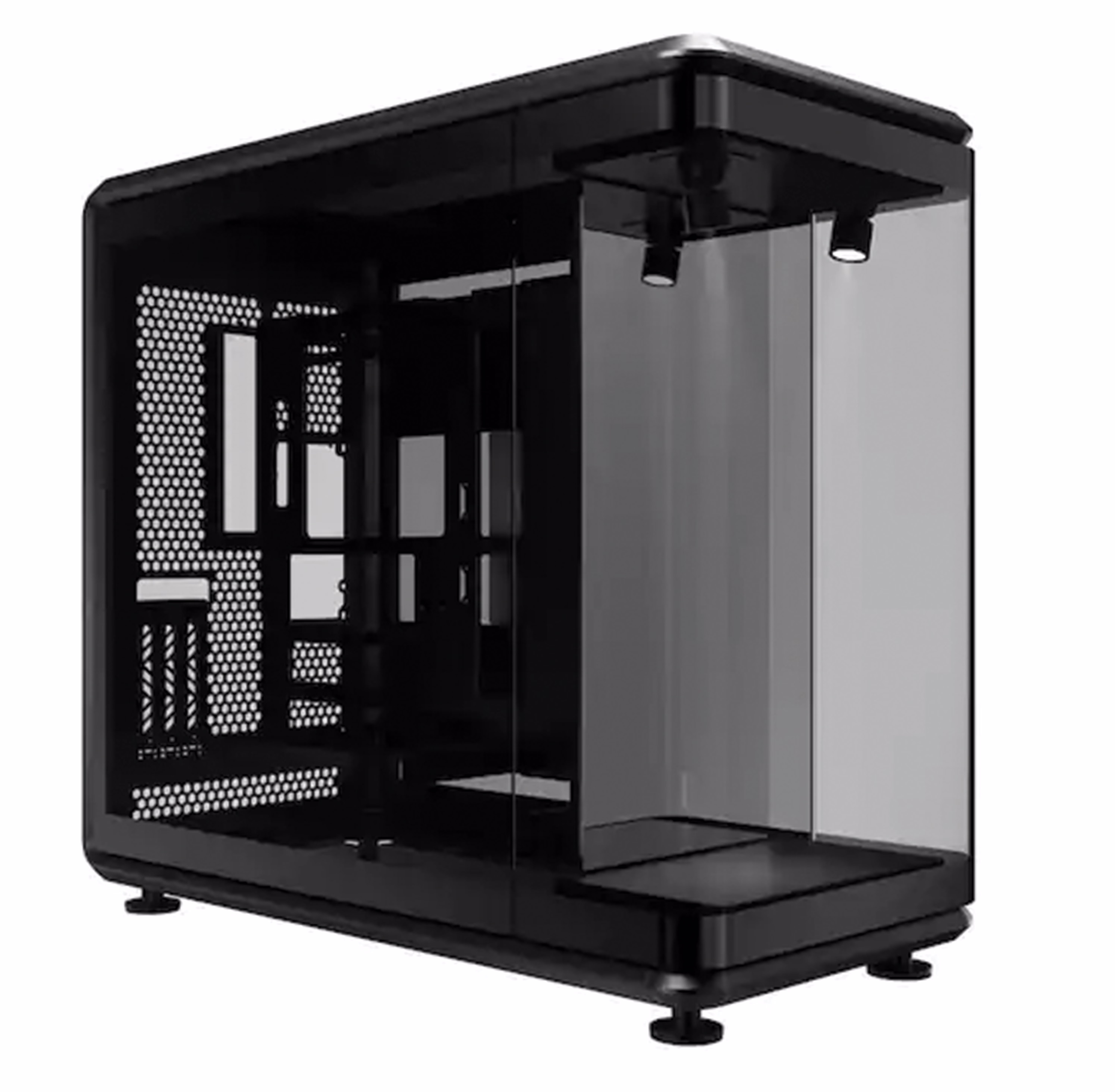 Cooler Master MasterFrame 360 Panorama | Open-Air Showcase Case | Dual 360mm Radiator Support | Built-in DIY Tank & Pump Bracket | PCIe 5.0 Riser | MF360-KINN-S00 – Buy Online