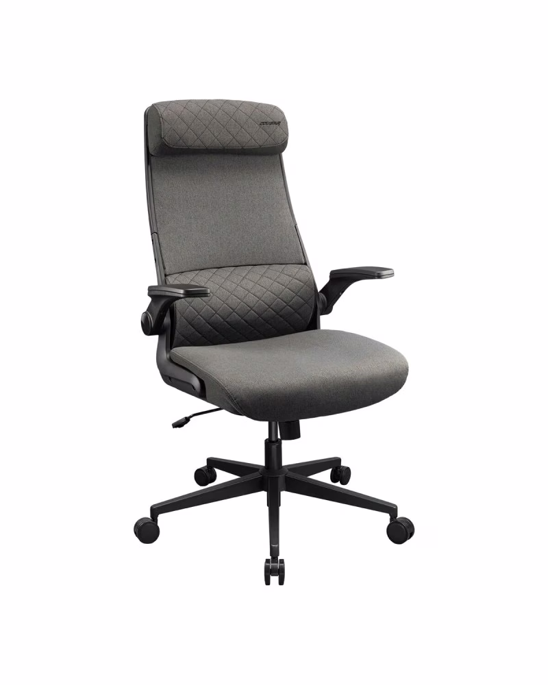 Cougar Stryder Gray Ergonomic Gaming Chair, High-Density Breathable Mesh, 3D Lumbar Support, 4D Armrests | 3MSTDGRB.0001 thumbnail 2