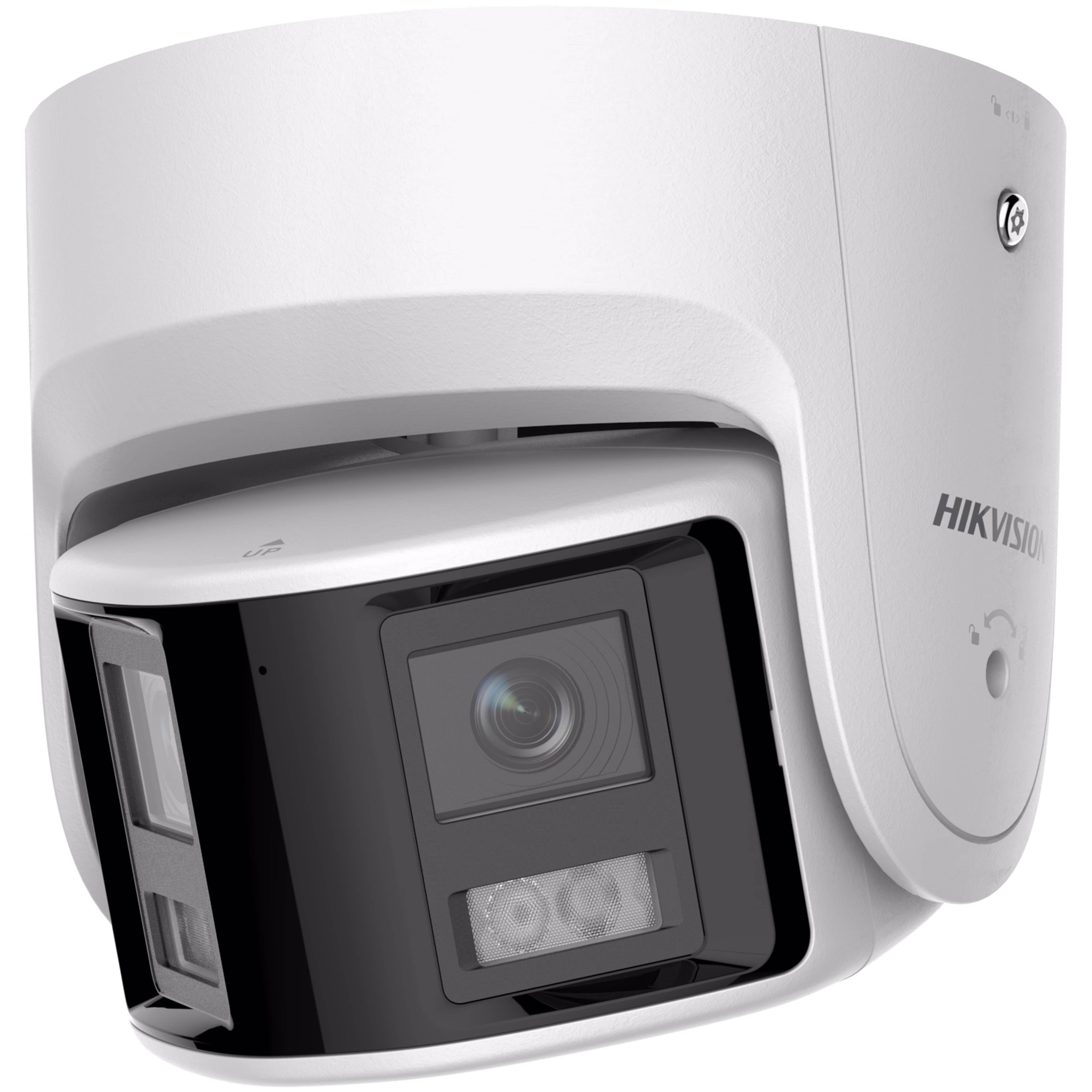 Hikvision DS-2CD2346G2P-ISU/SL 4 MP Panoramic AcuSense Fixed Turret Network Camera thumbnail 3
