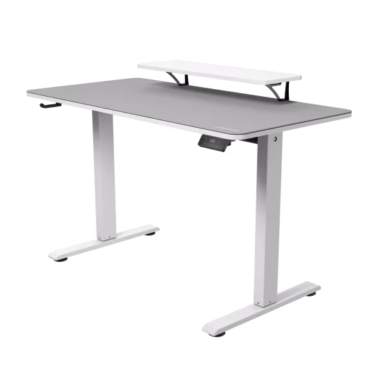Cougar E-STAR 120 Electric White Gaming Desk, 1200 x 600 x 15 mm, Full Desk Mouse Pad, Shields for Transmission Shaft and Motor, Removable Monitor Stand, Cable Tray for Easy Management, Headset Hook  | 3MSTA1WW.0002 – Buy Online