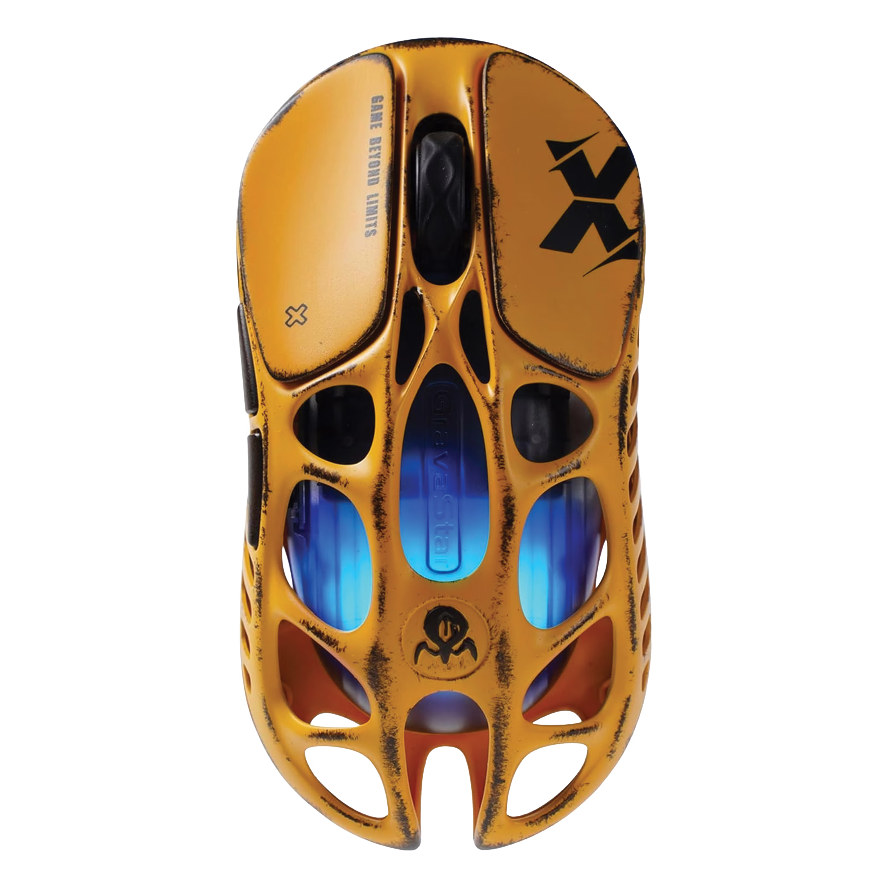 GravaStar Mercury K1 Pro & Mercury X Special Edition Gaming Set, Battle-Worn Yellow Aluminum 75% Mechanical Keyboard & Tri-Mode Wireless Mouse thumbnail 3