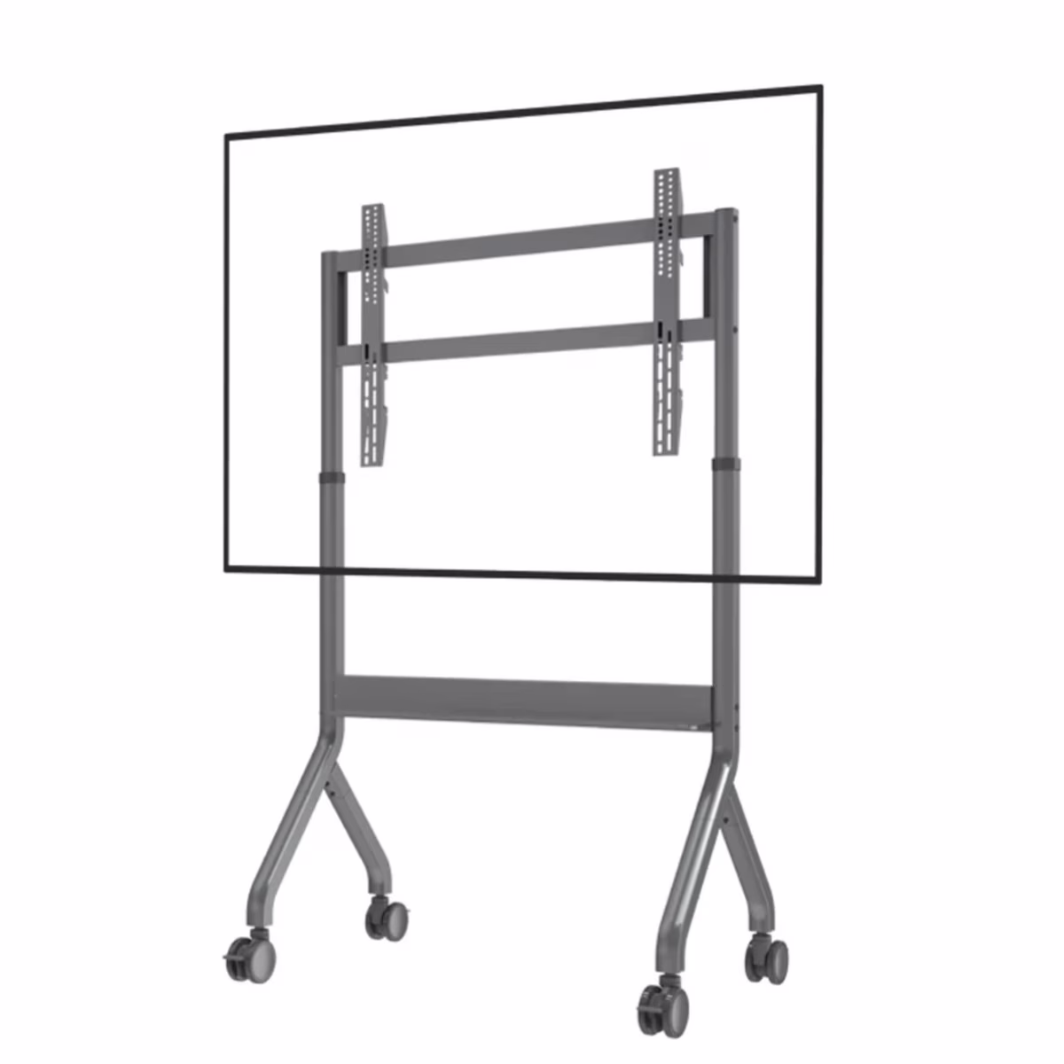 EQ TEX 75-90 Electric Lift Stand for Interactive Displays, 75"-90" Screens, 120kg Load Capacity, Secure Locking System thumbnail 2