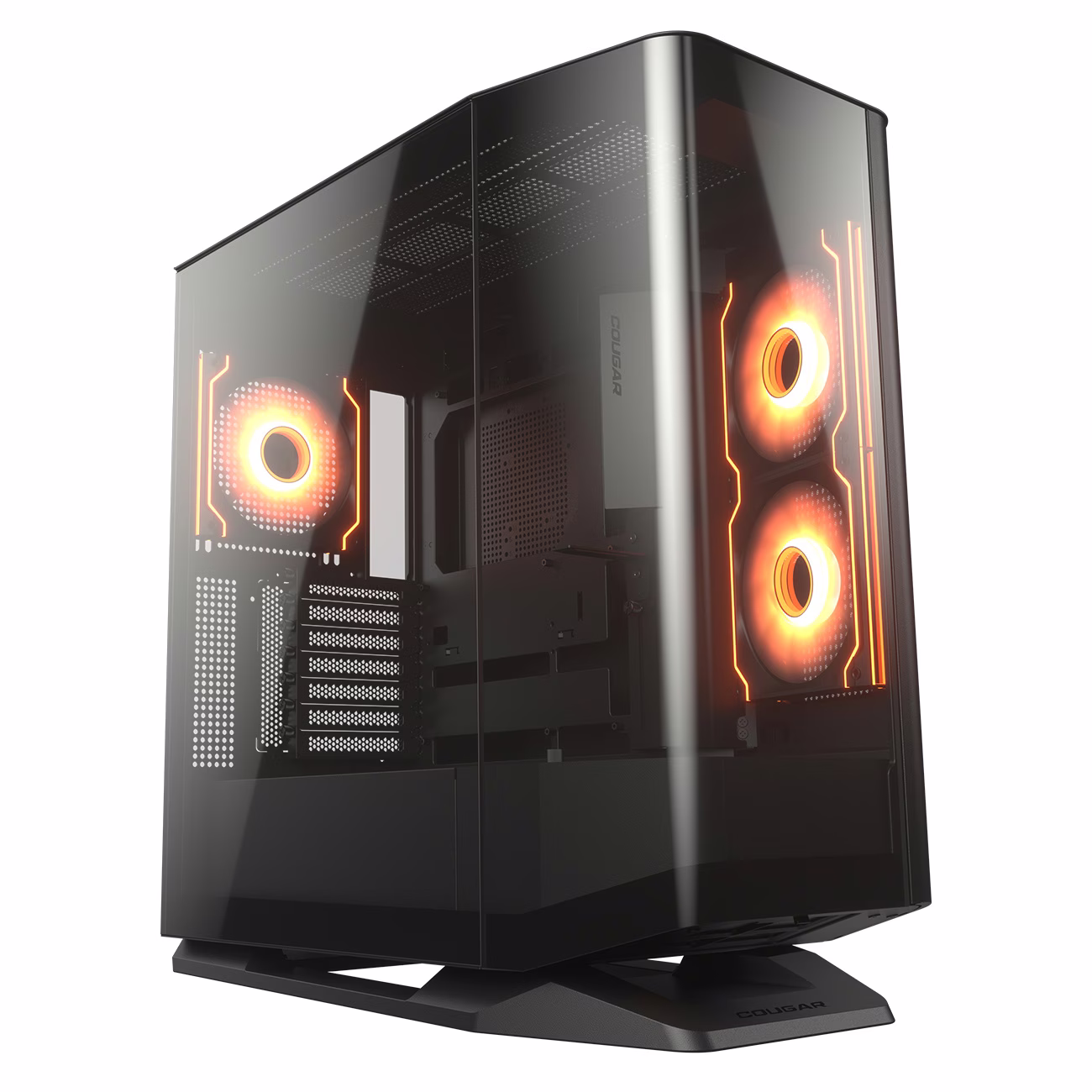Cougar FV270 RGB Mid Tower Case, 4x Pre-installed Fans. Supports E-ATX Motherboard, 360mm Radiator, 420mm GPUs |  3858M60.0005 – Buy Online
