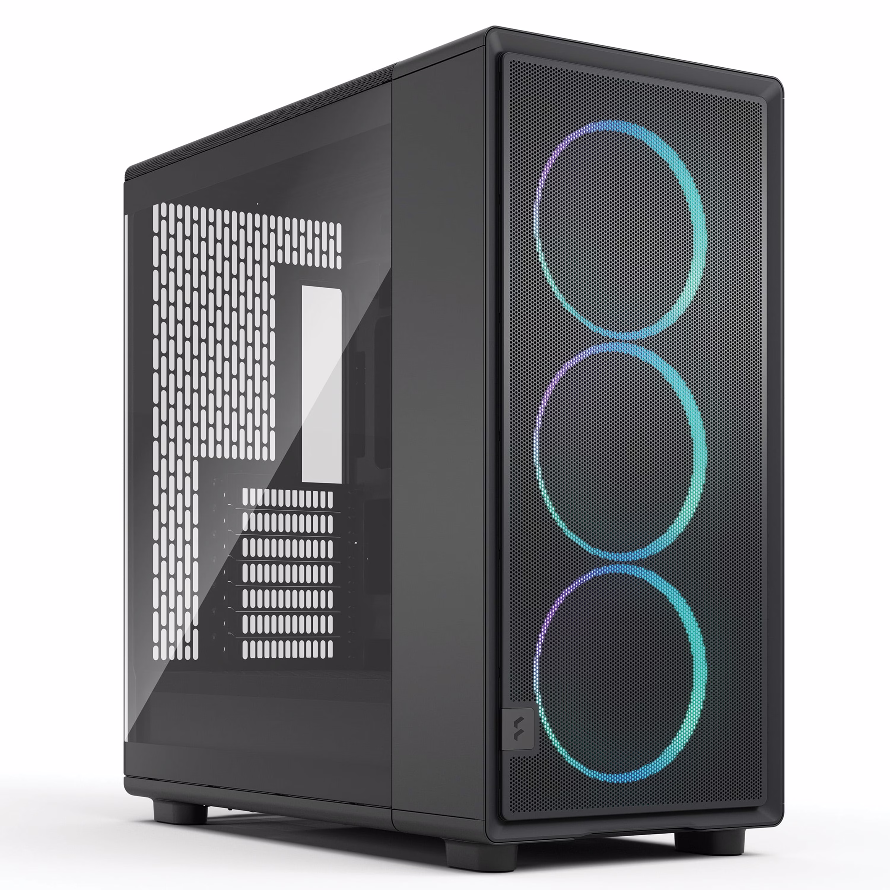 Fractal Design Epoch XL Black TG RGB Light Tint E-ATX Full-Tower Case, Rear-Connector MB Support, 3x Momentum 14 RGB Fans, USB-C 20Gbps, Black | FD-C-EPO1X-04 – Buy Online