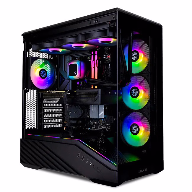 Gaming PC, AMD Ryzen 5 7500X3D, ASUS Dual RTX 5060 8GB GDDR7, 16GB DDR5, 360mm AIO, Lian Li V100R – Buy Online