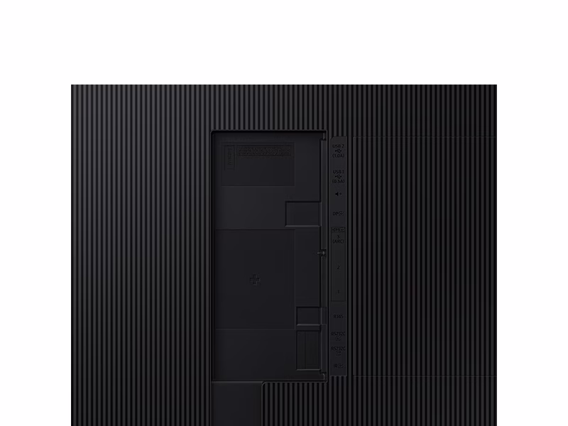 Samsung Crystal Signage QMC, 75" 4K UHD VA Display, 75Hz Refresh Rate, 10ms Response Time, 13.9mm Bezel Width, Tizen 7.0 OS, 16GB Flash Memory, 600 x 400mm Free VESA Mount, Black | LH75QMCEBGCXUE thumbnail 5