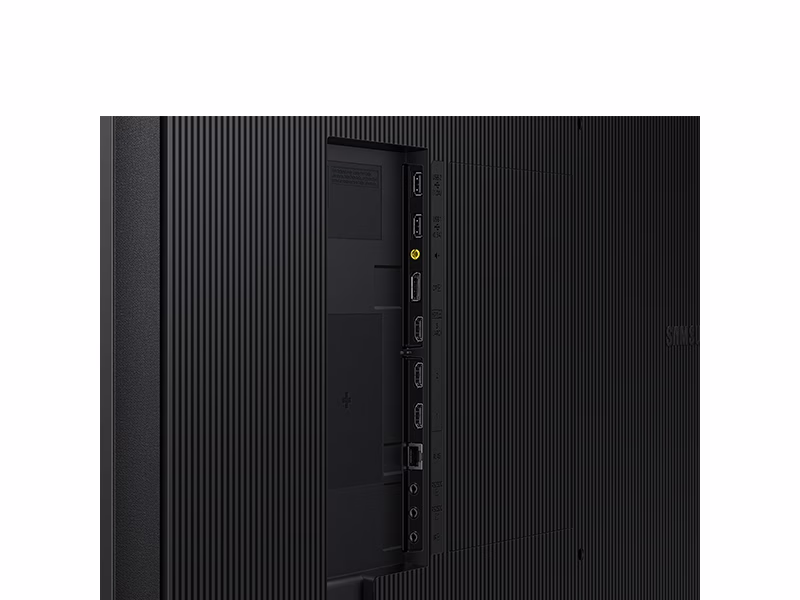 Samsung Crystal Signage QMC, 75" 4K UHD VA Display, 75Hz Refresh Rate, 10ms Response Time, 13.9mm Bezel Width, Tizen 7.0 OS, 16GB Flash Memory, 600 x 400mm Free VESA Mount, Black | LH75QMCEBGCXUE thumbnail 4