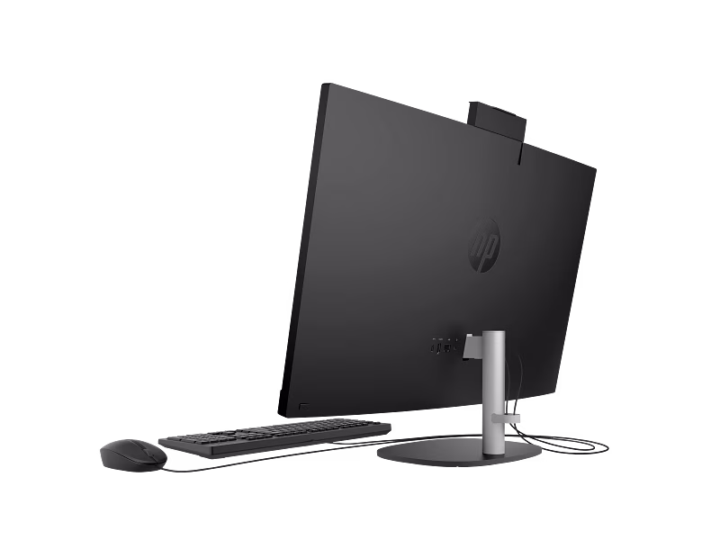 HP All-in-One 27-cr0086nh 27-inch PC, Intel Core i7-1355U, 8GB RAM, 512GB SSD, DOS, Black | 91H75EA#BH5 thumbnail 4