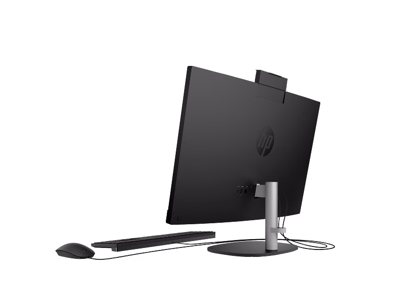 HP All-in-One 24-cr0122nh Desktop,13th Gen Intel Core i5-1334U, 24" FHD IPS Touchscreen, 8GB RAM, 512GB SSD, Wired Keyboard & Mouse, DOS, Jet Black, 91D77EA#BH5 thumbnail 4