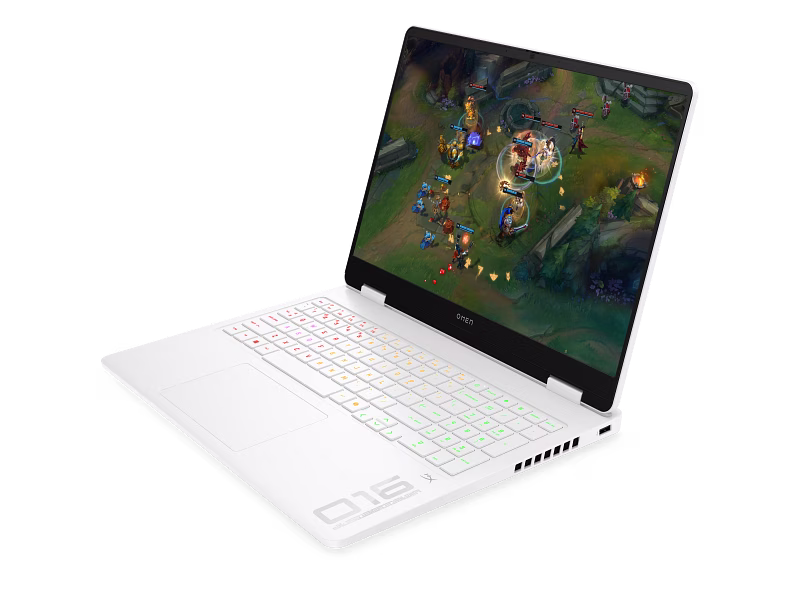HP OMEN 16-am0019nia Gaming Laptop, FreeDOS 3.0, Intel Core Ultra 7 255H, NVIDIA RTX 5070 8GB GDDR7, 16GB DDR5, English Keyboard, Ceramic White | D13PLEA thumbnail 3