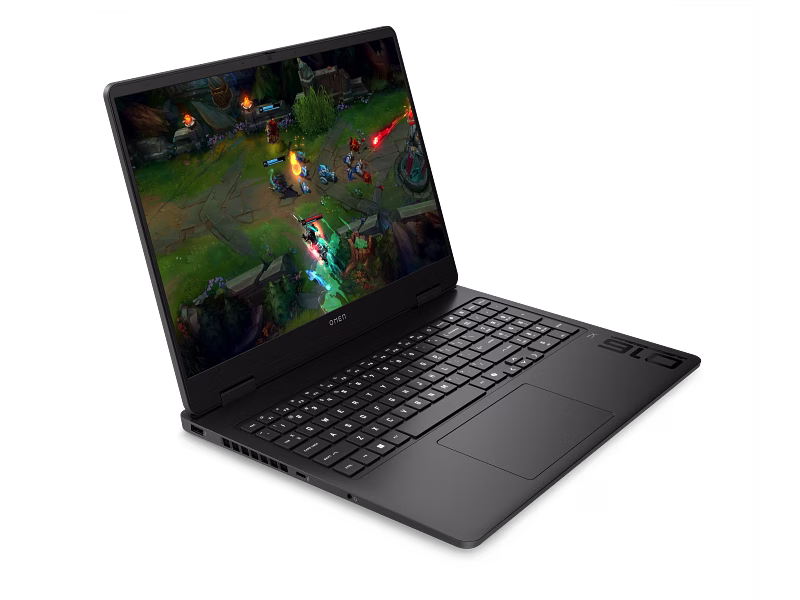 HP OMEN Slim 16-an0008nia Gaming Laptop, FreeDOS 3.0, Intel Core Ultra 9 285H, NVIDIA RTX 5070 8GB GDDR7, 16GB DDR5, English Keyboard, Shadow Black | D13PTEA thumbnail 3