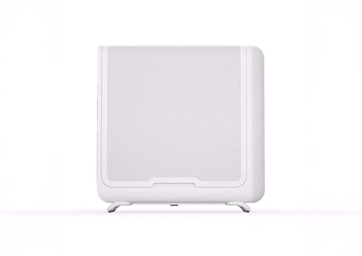 Hyte X50 Air Mid-Tower Case, Snow White, Max Airflow Micro-Mesh Design, Cold-Floor GPU Cooling, E-ATX Support | CS-HYTE-X50A-WW thumbnail 4