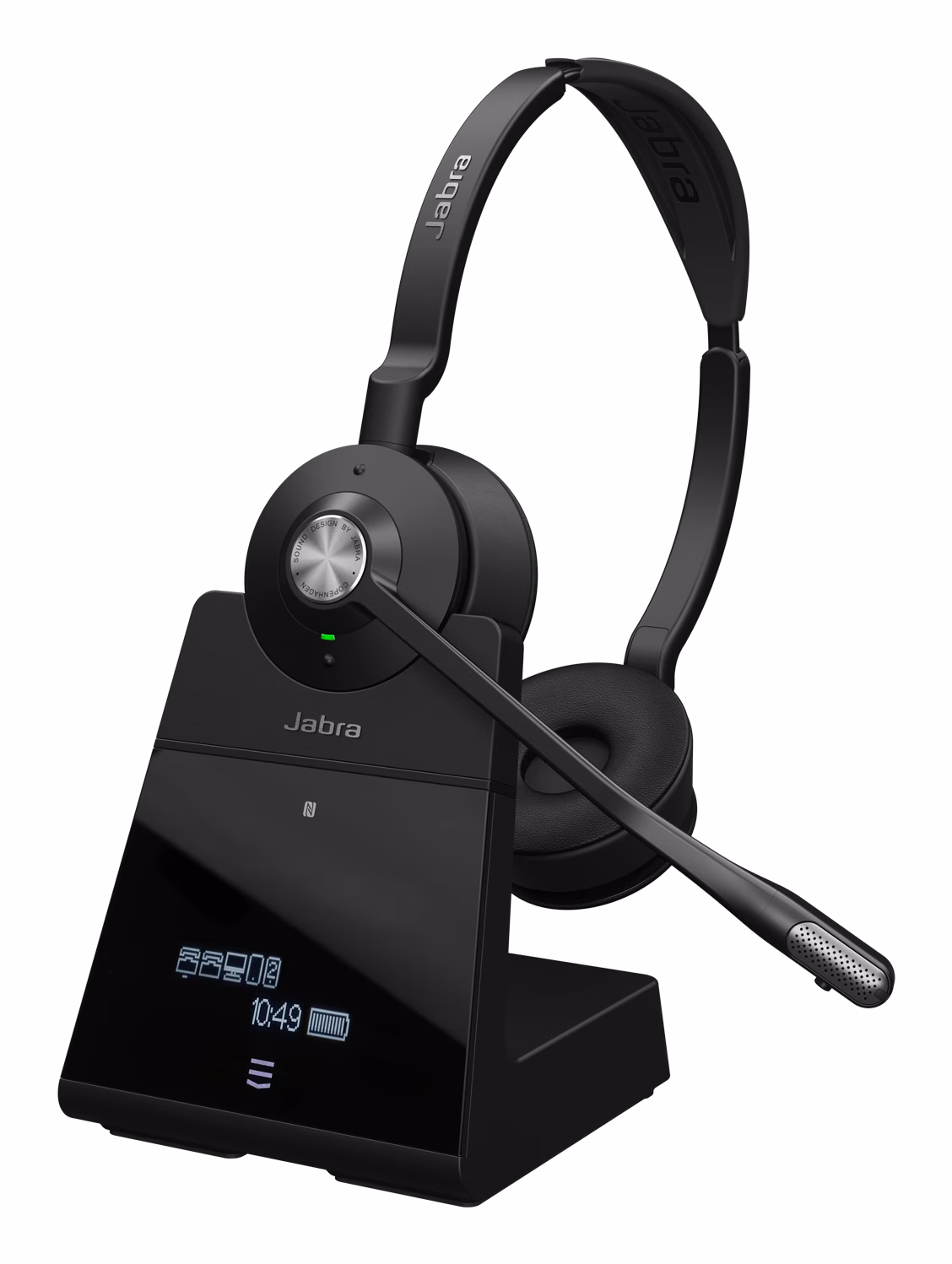 Jabra Engage 75 SE Stereo Wireless Headset, 150m Range, 5-Device Connectivity, Touchscreen Base | 9659-583-117 – Buy Online